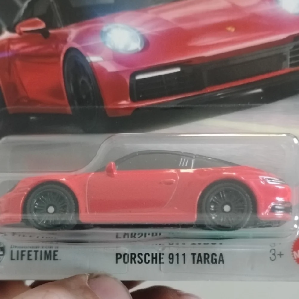 Mattel Matchbox Red Porsche 911 Targa Toy Car